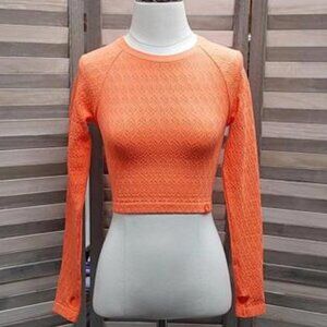 Women's Seamless Crop Long Sleeve Top | JoyLab | XL